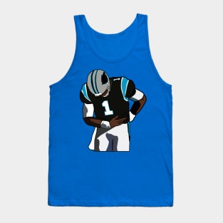 Cam Newton Touchdown Celebration NFL Carolina Panthers Tank Top